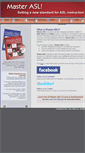 Mobile Screenshot of masterasl.com